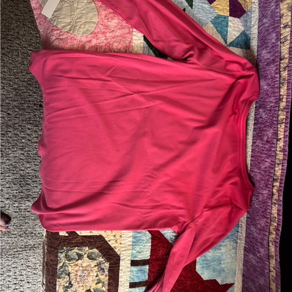 Pink Talbots long sleeve top - Picture 2 of 3